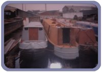 Allen's yard boats
