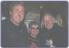 Joan Kenn with Bob & John